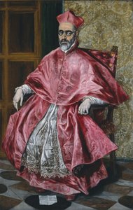 枢機卿、c.1601（キャンバスに油彩） 作： El Greco