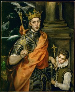 Saint Louis, roi de France et un page - サン・ルイ、フランス王、そしてページボーイ ...