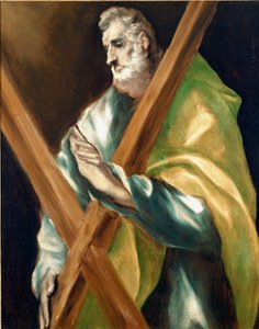 アポトレ・サンアンドレドメニコス・テオトコプーロス（エル・グレコ）（1540-1614）の絵画 作： El Greco