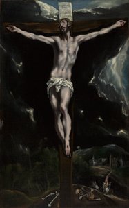 十字架のキリスト 作： El Greco
