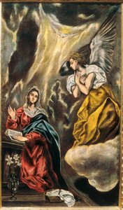受胎告知 作： El Greco