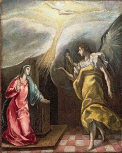受胎告知 作： El Greco