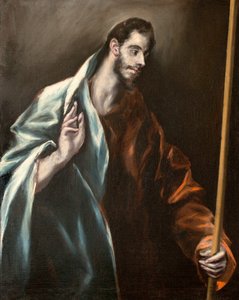 スペイン語：聖トマス使徒聖トマス 作： El Greco