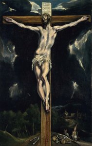 十字架上のキリスト 作： El Greco