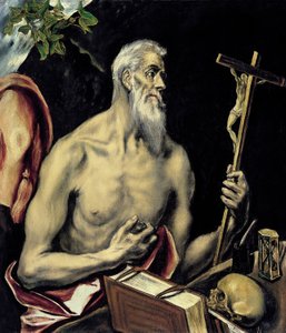 セントジェロニモ 作： El Greco