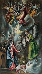 受胎告知 作： El Greco
