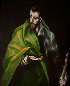 使徒聖ジェームズ大王 作： El Greco
