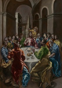 シモンの家の饗宴、160814。 作： El Greco
