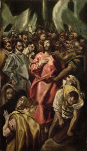 あざけるキリスト 作： El Greco