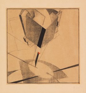 Proun 5A、1919。 作： Eliezer Markowich Lissitzky