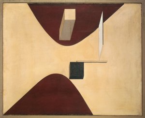 Proun P23、いいえ。 6 作： Eliezer Markowich Lissitzky