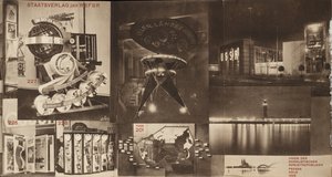 ソビエト連邦。ケルンの国際記者会見、1928年のソビエトパビリオンのカタログ 作： Eliezer Markowich Lissitzky