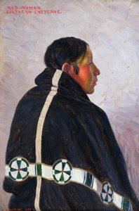 赤い女 作： Elbridge Ayer Burbank