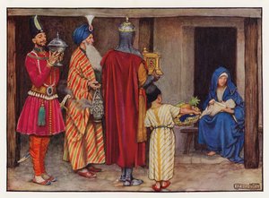キャロル: オリエントの王たち (カラー リソ) 作： Eleanor Fortescue Brickdale