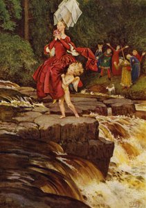 愛は道を見つける（カラーリソ） 作： Eleanor Fortescue Brickdale