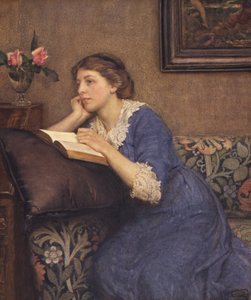 ウィニフレッド・ロバーツの肖像、1913年頃（紙に水彩） 作： Eleanor Fortescue Brickdale