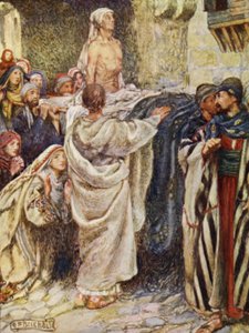 ナインで育てられた未亡人の息子 (色リソ) 作： Eleanor Fortescue Brickdale