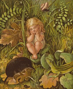 2 つの悪の舌 (カラー リソ) 作： Eleanor Fortescue Brickdale
