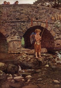 彼は子供で盲目ですが（カラーリソ） 作： Eleanor Fortescue Brickdale
