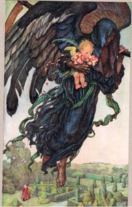 時間の多くを作るために処女に、「古い英語の歌とバラードの本、Hodder and Stoughton発行、1910年頃（カラーリソ）」のイラスト 作： Eleanor Fortescue Brickdale