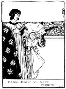 弁護士は鉱山と健全な健全性、1898年です。 作： Eleanor Fortescue Brickdale