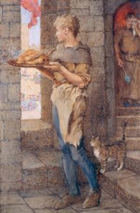 ガレスとリネット 作： Eleanor Fortescue Brickdale