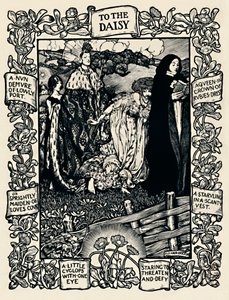 デイジーへのワーズワースの詩のイラスト、第2号、1923 作： Eleanor Fortescue Brickdale