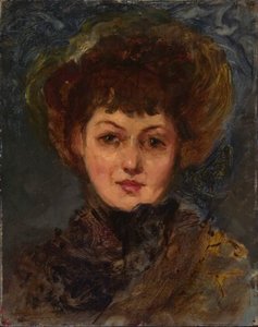 ジョン・ゲラトリー夫人の肖像 作： Eleanor Greatorex