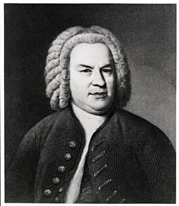 ドイツの作曲家ヨハン・セバスチャン・バッハの肖像 作： Elias Gottleib Haussmann