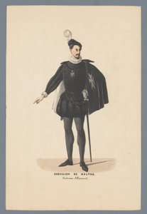 Chevalier De Malthe、ドイツの衣装 (オブジェクトのタイトル)