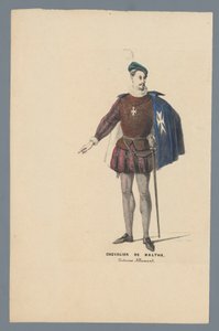 マルテの騎士、ドイツの衣装 作： Elias Spanier