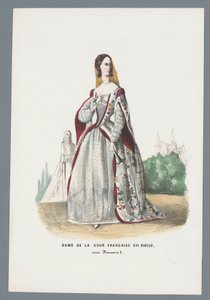 フランソワ 1 世の下で、16 世紀のフランス宮廷の女性 (オブジェクトのタイトル) 作： Elias Spanier
