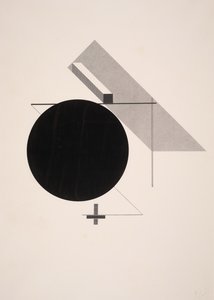 無題 作： Eliezer Markowich Lissitzky