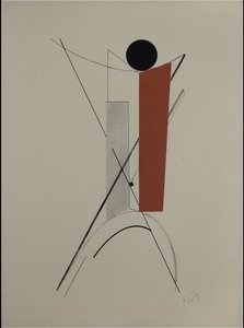 Proun 作： Eliezer Markowich Lissitzky