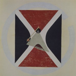 Proun 43、1924 作： Eliezer Markowich Lissitzky
