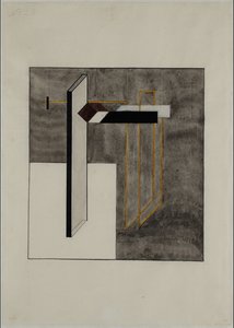 プローン4B 作： Eliezer Markowich Lissitzky