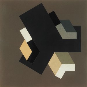 Proun 84、1923-1924。 作： Eliezer Markowich Lissitzky