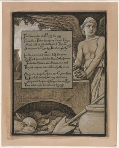 (オマル・ハイヤームのルバイヤート』挿絵）天の陶芸家 作： Elihu Vedder