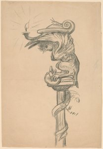 ブドウの娘の結婚の詳細、c。 1890年。 作： Elihu Vedder