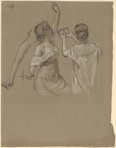 Dionysian Revelers 作： Elihu Vedder