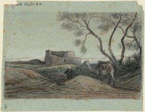 ナイル川の旅 作： Elihu Vedder