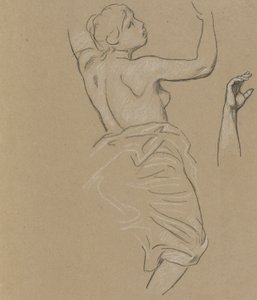 秋図習作 作： Elihu Vedder