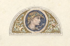 ルネット女頭習作 作： Elihu Vedder