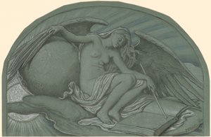 「月食」の習作 作： Elihu Vedder