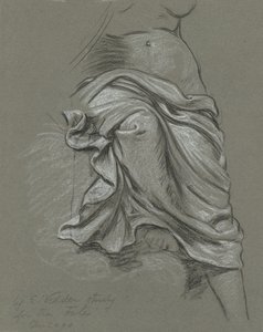 1884-1887年、星に集まる運命の研究。 作： Elihu Vedder