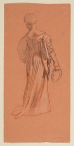 「婚礼行列」の習作 作： Elihu Vedder