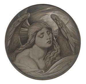「魂の束縛」の研究 作： Elihu Vedder