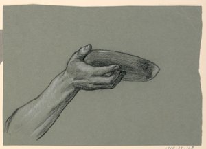 腕の研究 作： Elihu Vedder