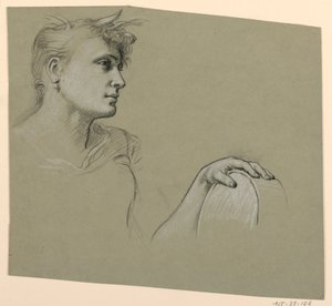 図の研究 作： Elihu Vedder