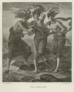 The Phorcydes（エングレービング 作： Elihu Vedder